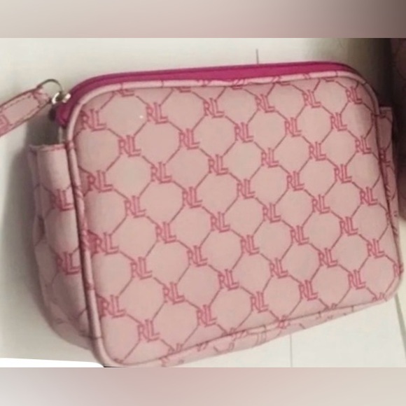 New Lauren Ralph Lauren Polo Cosmetic Bag iPhone Case Cosmetic Bag Makeup Case - Picture 6 of 16